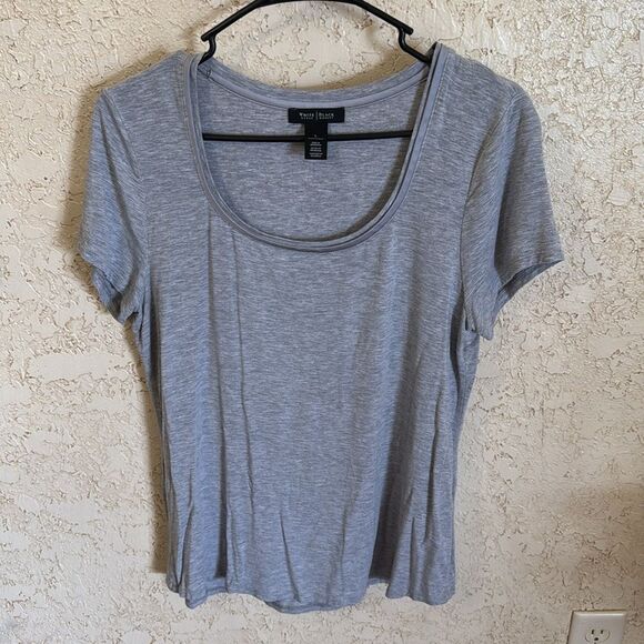 WHBM Manhattan Tees in Black and Grey - Picture 5 of 16